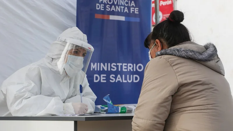 Coronavirus en Argentina: escalofriante récord de casos en un día y fuerte suba en Santa Fe
