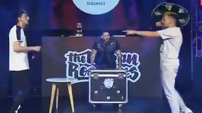 Stuart y Mecha dieron cátedra de freestyle en la FMS Argentina Stuart y Mecha dieron cátedra de freestyle en la FMS Argentina