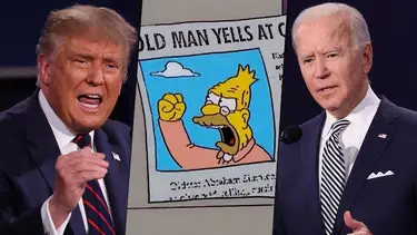 Trump vs. Biden: los memes del debate presidencial en Estados Unidos