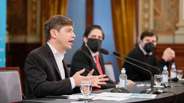 Kicillof presentó un plan para la vuelta de clases presenciales