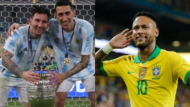 Ángel Di María, Selección Argentina, fútbol, Copa América 2021, Lionel Messi