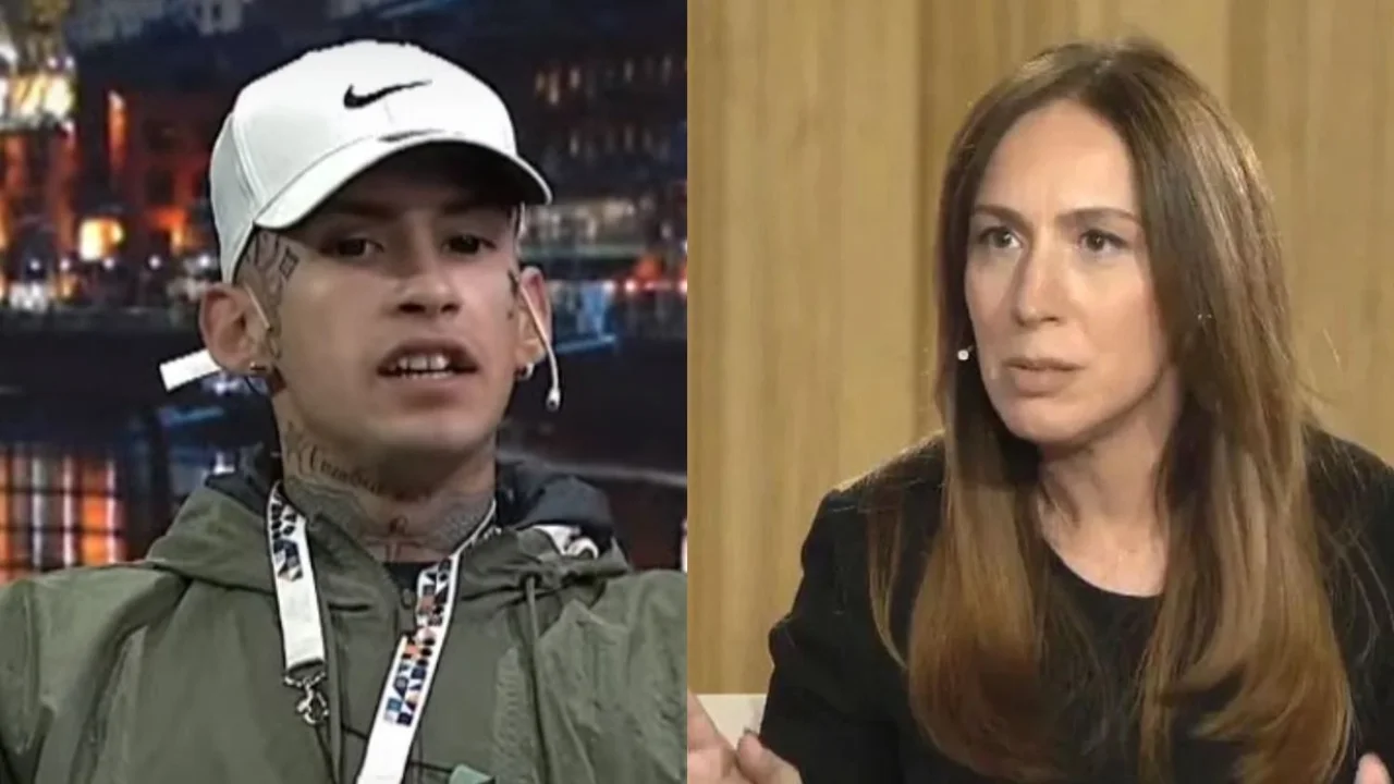 L-Gante y María Eugenia Vidal