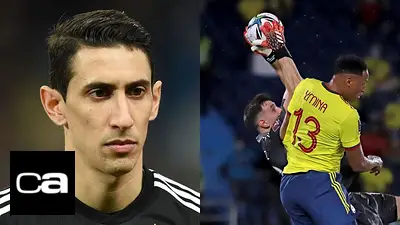 Ángel Di María Dibu Martínez Yerry Mina Ángel Di María Dibu Martínez Yerry Mina