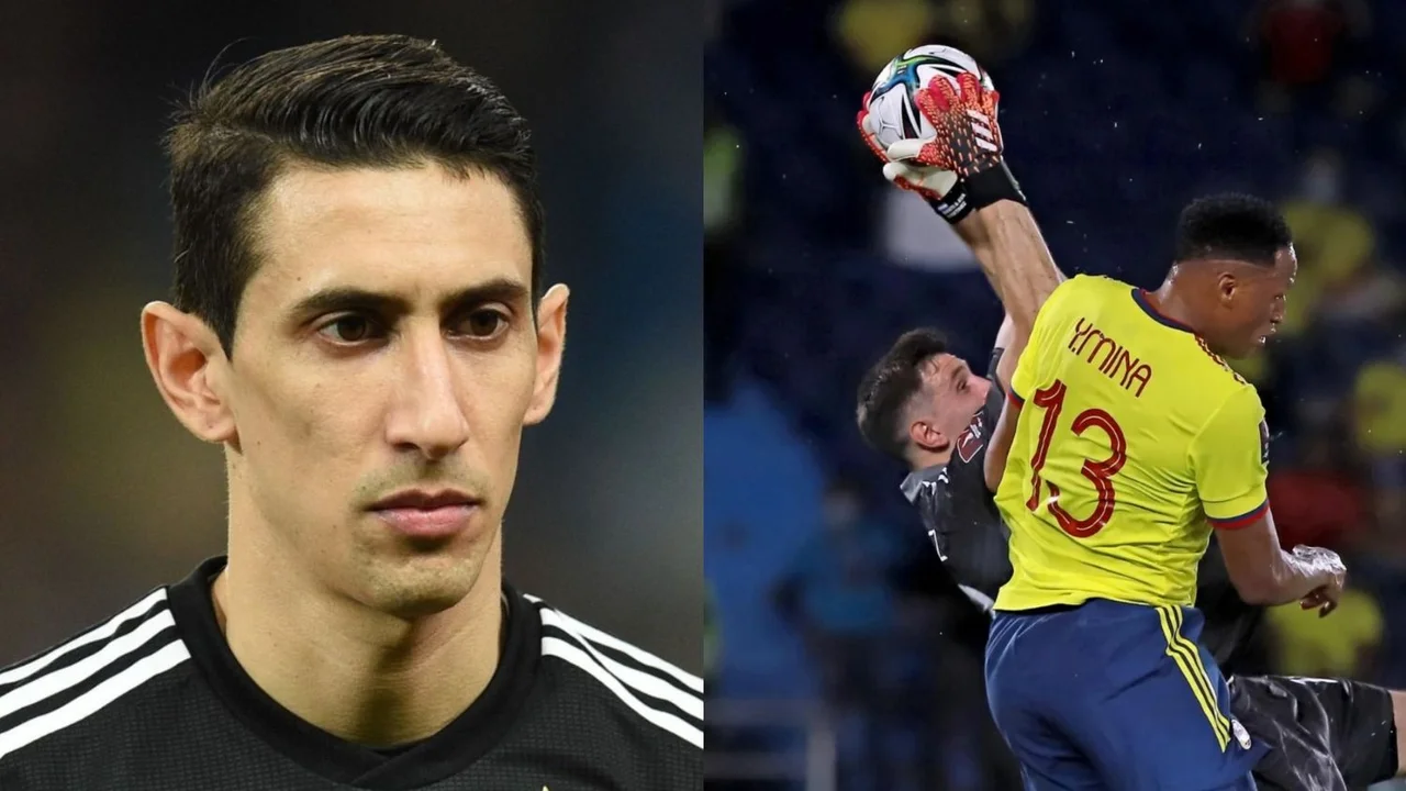 Ángel Di María Dibu Martínez Yerry Mina