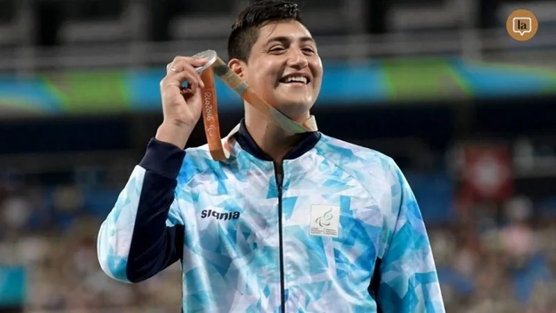 Juegos Paralímpicos: Hernán Urra ganó la medalla de plata en lanzamiento de bala con récord continental