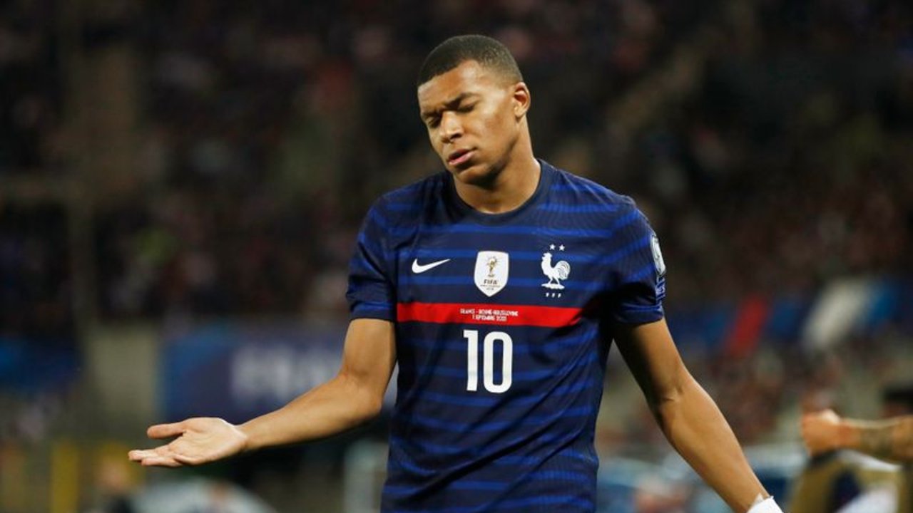 Lesionado Mbappé queda fuera de los próximos partidos de Francia por la eliminatoria