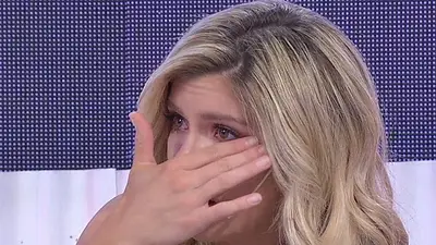 Laurita Fernández llorando Laurita Fernández llorando