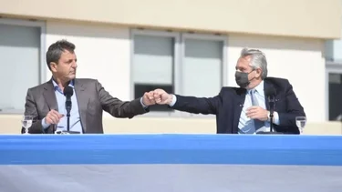 Cumbre de Alberto y Massa en la Rosada en la recta final del acuerdo