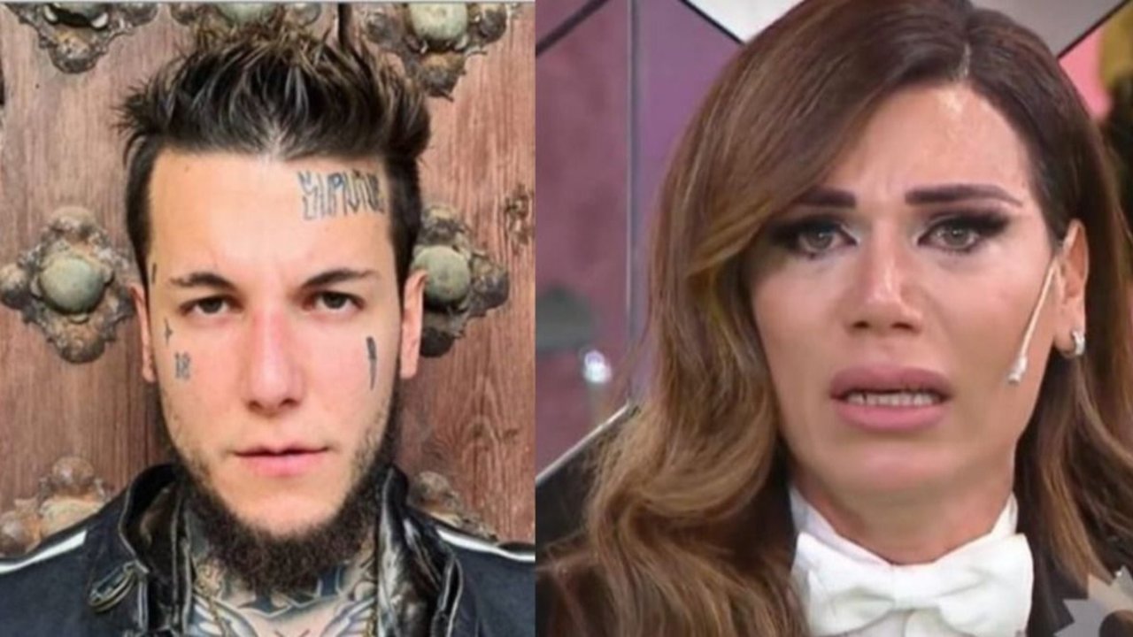 Alex Caniggia y Florencia de la V.
