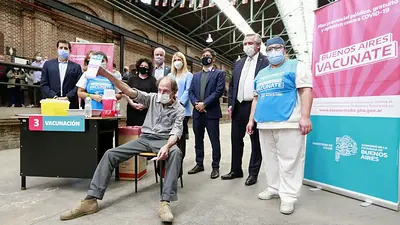 El 98% de los mayores de 60 años están vacunados en la provincia de Buenos Aires El 98% de los mayores de 60 años están vacunados en la provincia de Buenos Aires