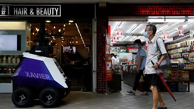 Prueban robots patrulleros para disuadir el mal comportamiento social Prueban robots patrulleros para disuadir el mal comportamiento social
