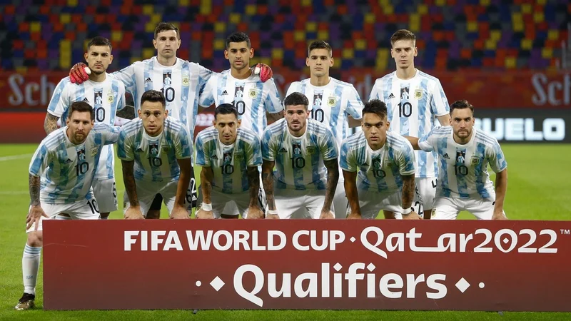 Selección Argentina Lionel Messi Lautaro Martínez