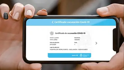 Credencial "Mi Argentina": qué pasa con los menores vacunados Credencial "Mi Argentina": qué pasa con los menores vacunados