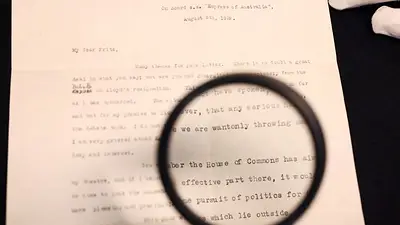 Subastan manuscrito inédito de Winston Churchill donde planeaba dejar la política Subastan manuscrito inédito de Winston Churchill donde planeaba dejar la política