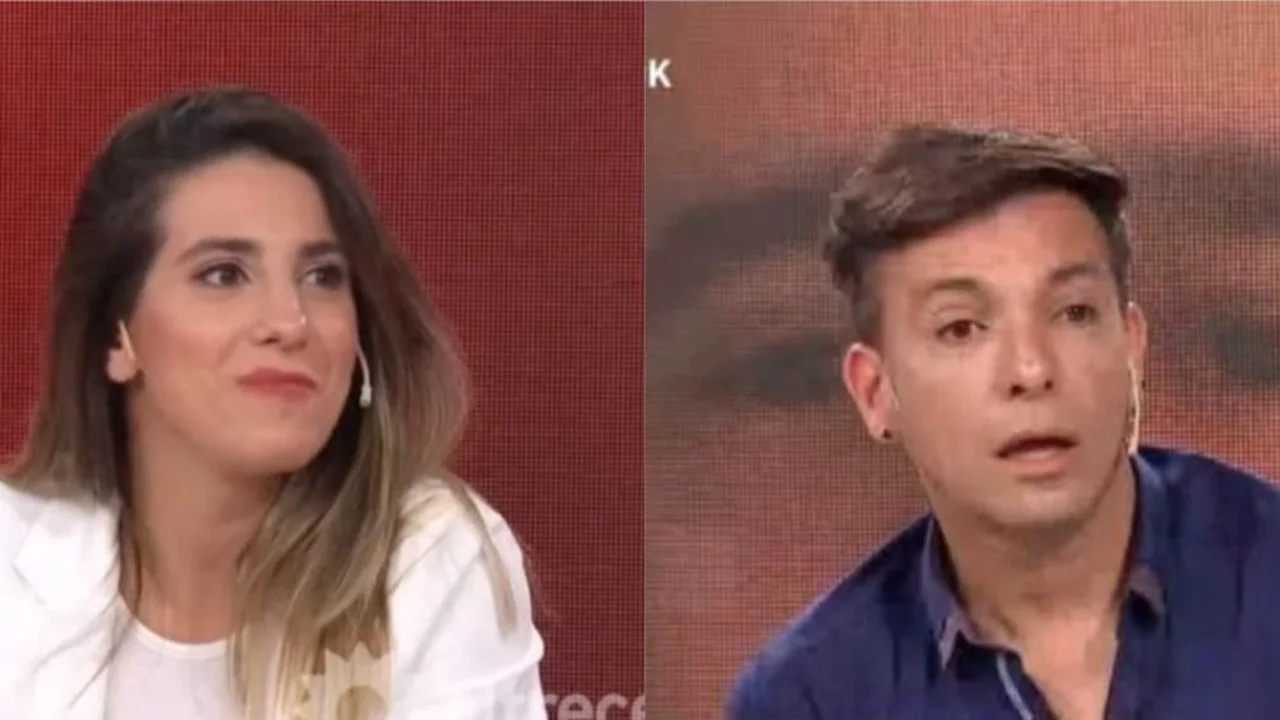 Cinthia Fernández y Martín Bossi