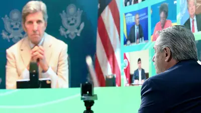 Alberto Fernández pidió bajar los intereses del FMI en la cumbre climática Alberto Fernández pidió bajar los intereses del FMI en la cumbre climática