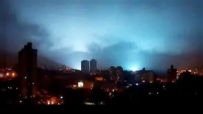 Terremoto en México luces en el cielo Terremoto en México luces en el cielo