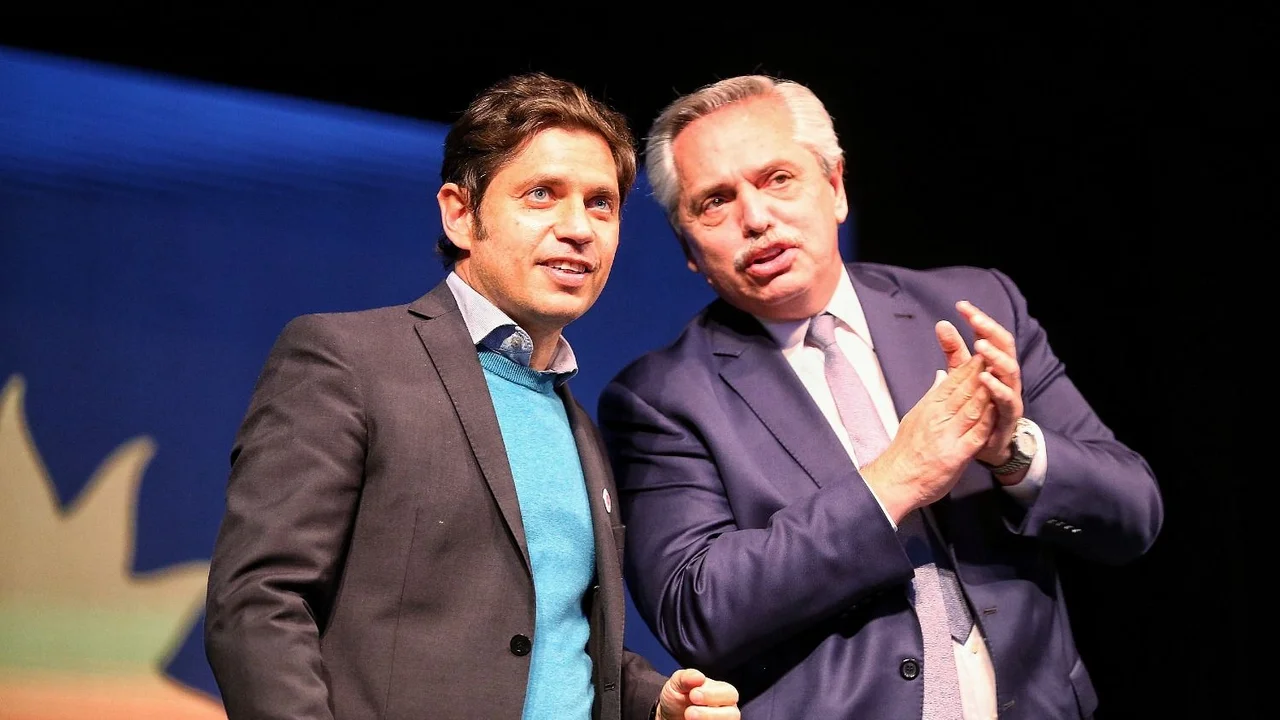 El Presidente recibe a Kicillof en la Casa Rosada para repasar la agenda