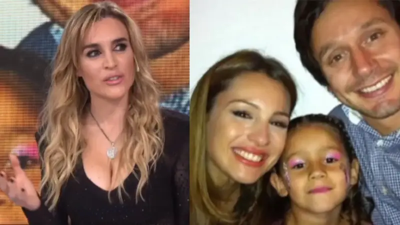 Fátima Florez y Pampita y Benjamín Vicuña con su hija Blanquita.