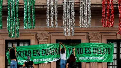 "Sentirse libre": mujeres criminalizadas por prohibición aborto en México celebran fallo "Sentirse libre": mujeres criminalizadas por prohibición aborto en México celebran fallo