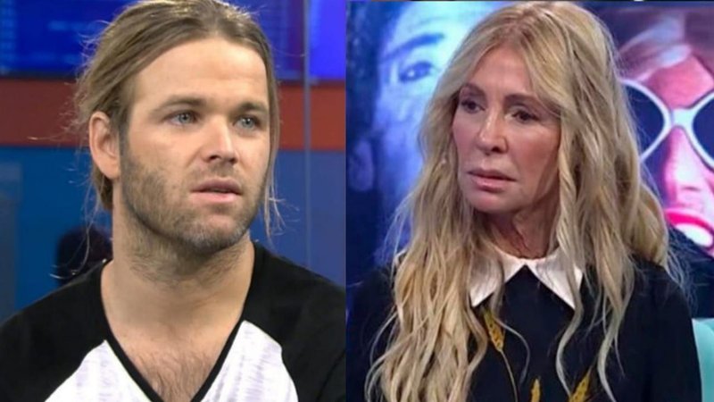 Benjamín Amadeo y Cris Morena.