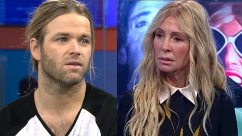 Benjamín Amadeo y Cris Morena.