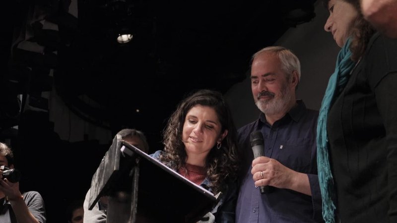 Alejandro Bodart y Celeste Fierro cerraron la campaña para las PASO en el FIT