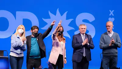 Axel Kicillof pidió el voto para el Frente de Todos "para que renazca la Provincia" Axel Kicillof pidió el voto para el Frente de Todos "para que renazca la Provincia"