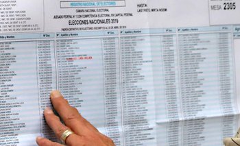 Elecciones 2025: ya se puede consultar el padrón definitivo | Consulta de padrón electoral