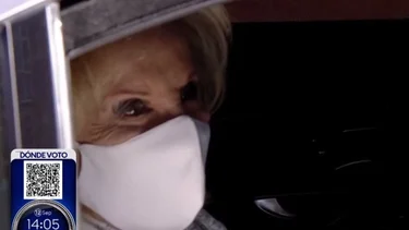 Mirtha Legrand votó en Palermo: "Anoche casi no dormí"