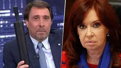 Eduardo Feinmann amenazó en vivo a Cristina Fernández de Kirchner Eduardo Feinmann amenazó en vivo a Cristina Fernández de Kirchner
