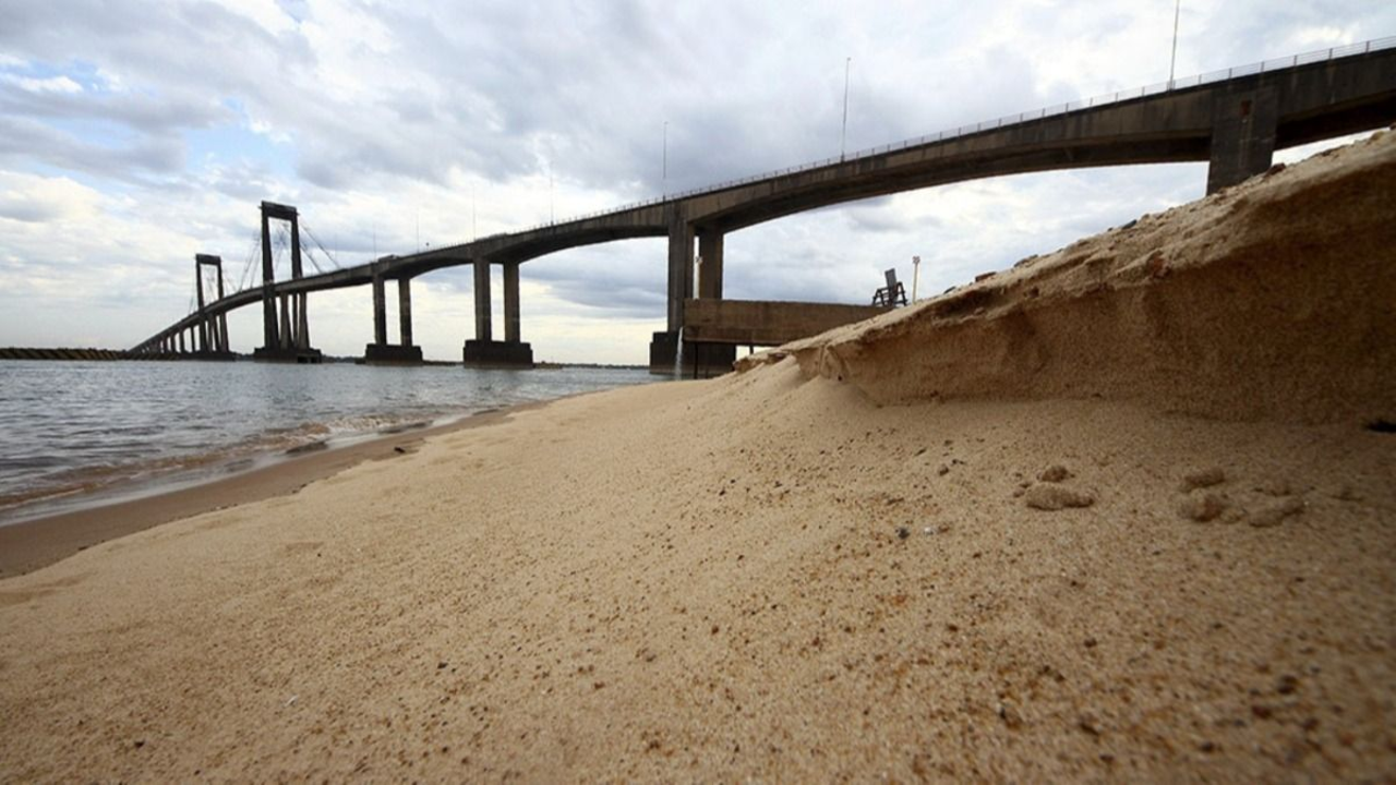 sequía al Río Paraná 