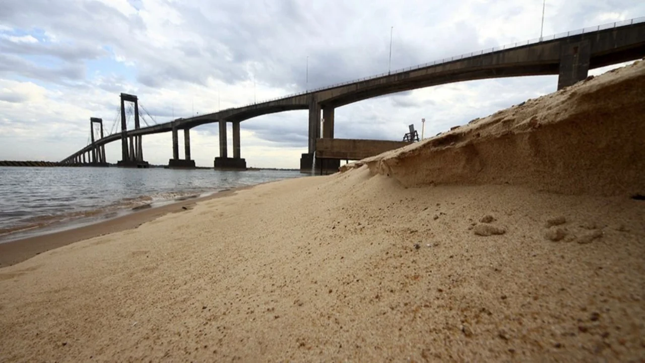 sequía al Río Paraná 