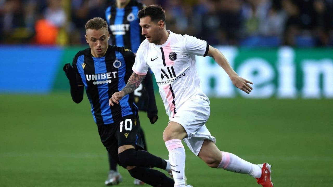 Lionel Messi PSG Champions League