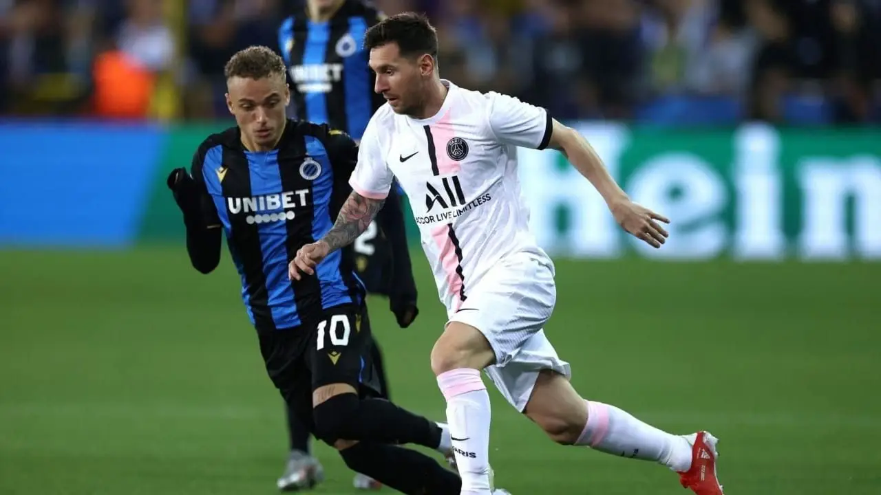 Lionel Messi PSG Champions League