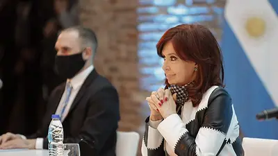 Discurso de Cristina Kirchner hoy: calificó la renuncia de Guzmán como "un acto de desestabilización" Discurso de Cristina Kirchner hoy: calificó la renuncia de Guzmán como "un acto de desestabilización"
