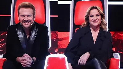 La Voz Perú, Los Pimpinela, Lucía Galán, televisión La Voz Perú, Los Pimpinela, Lucía Galán, televisión