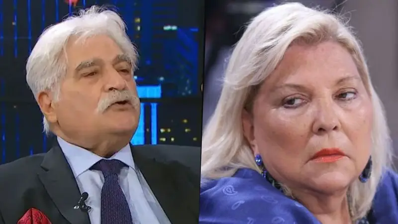 Jorge Asís dejó muy mal parada a Elisa Carrió en A24
