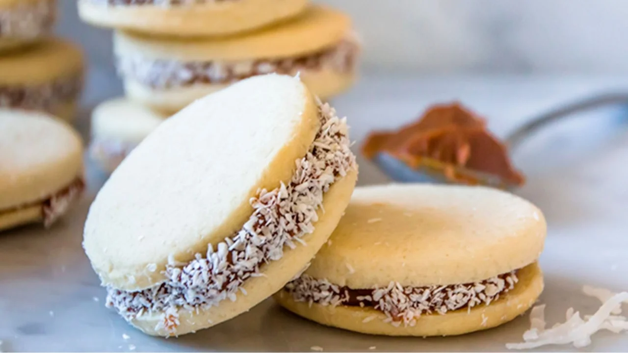 Alfajores de maicena.