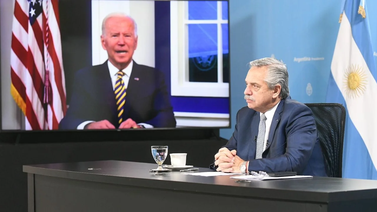 Alberto Fernández apuntó al FMI frente a Biden: "Es una deuda insostenible"