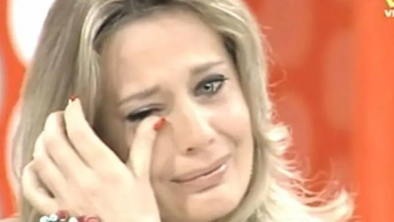 Rocío Marengo llorando Rocío Marengo llorando