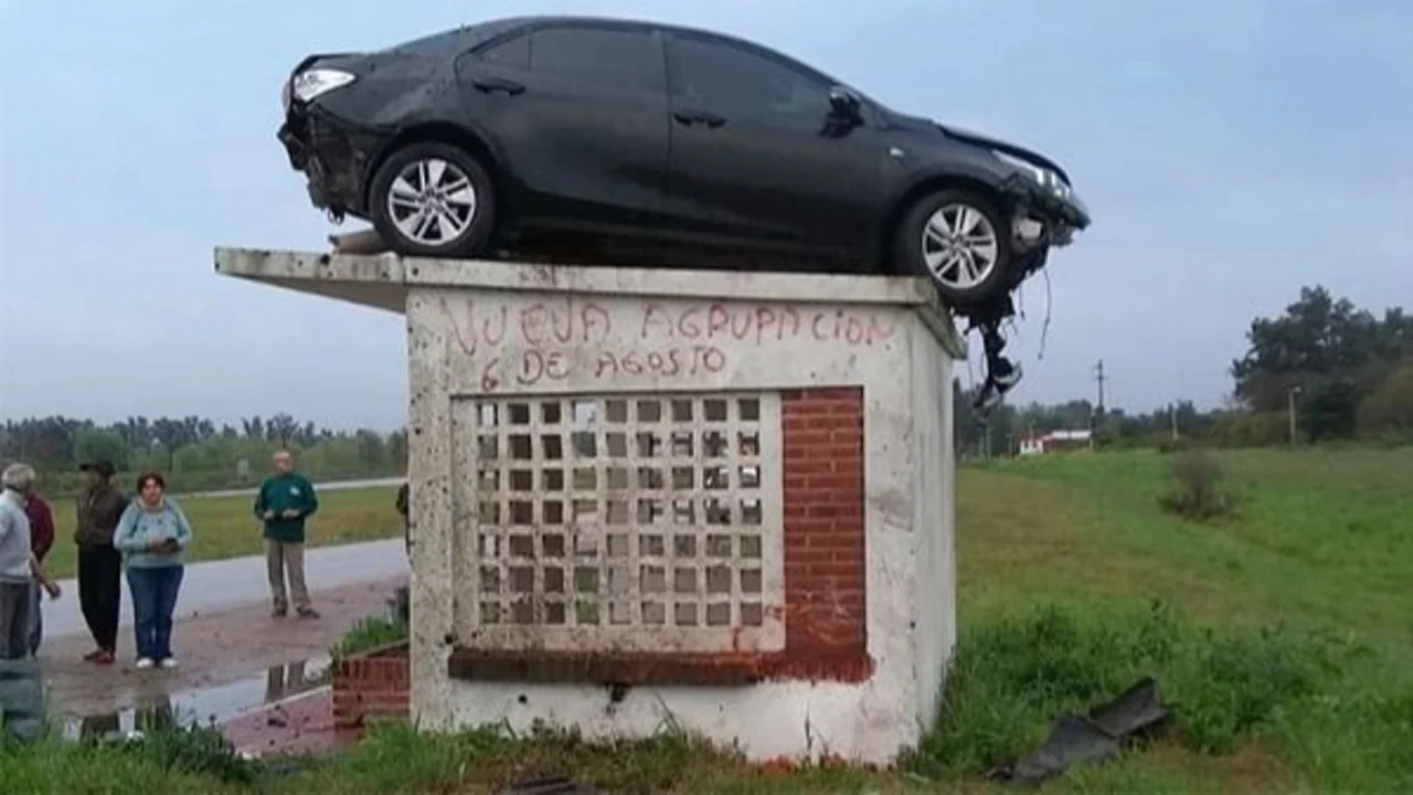 Insólito accidente