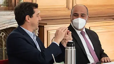 Apertura de frontera en Misiones y convenio con ANSES: el primer anuncio de Manzur junto a De Pedro Apertura de frontera en Misiones y convenio con ANSES: el primer anuncio de Manzur junto a De Pedro