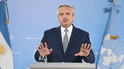 Alberto Fernández, ante la ONU: "Argentina ha sido sometida a un endeudamiento tóxico con el FMI" Alberto Fernández, ante la ONU: "Argentina ha sido sometida a un endeudamiento tóxico con el FMI"