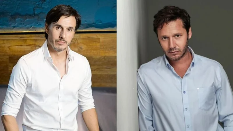 Benjamín Vicuña y Roberto García Moritán protagonizaron el cruce menos pensado: "Guarda con ésta"