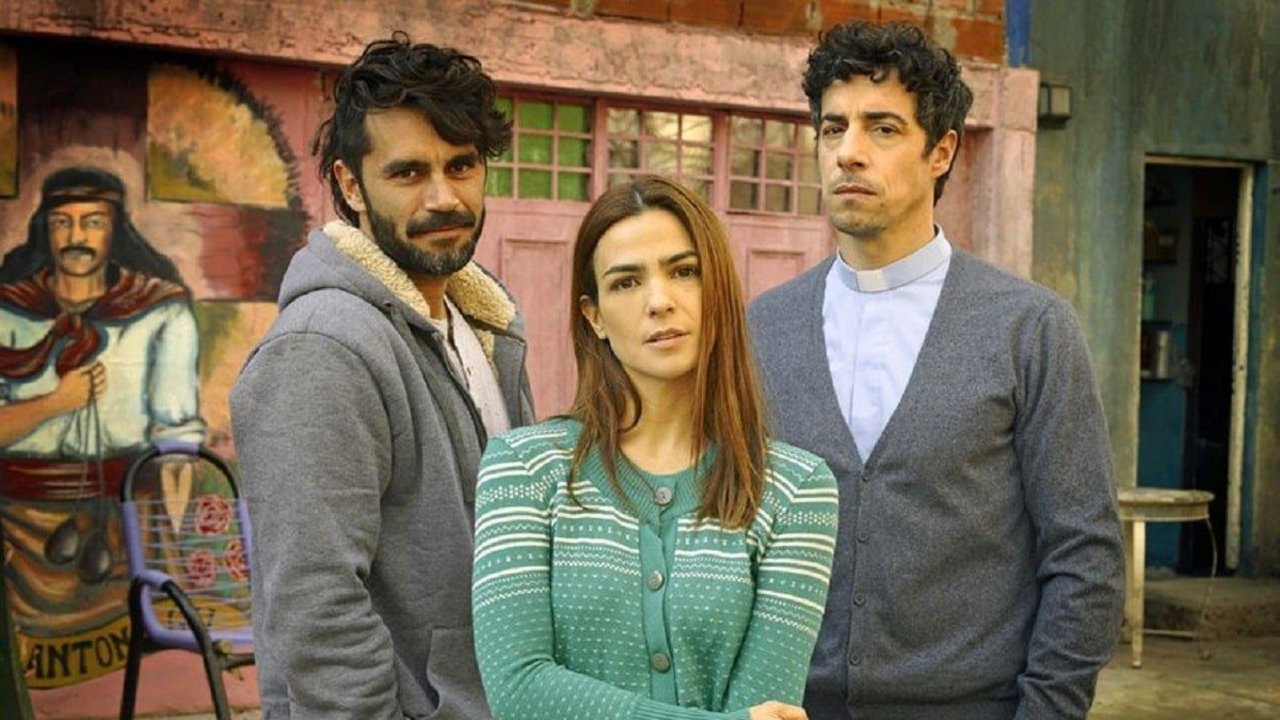Agustina Cherri, Esteban Lamothe y Gonzalo Heredia