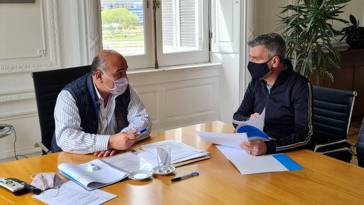 Elecciones 2021: Manzur se reunió con Julián Domínguez y Juan Zabaleta