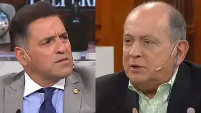 Mariano Iúdica y Chiche Gelblung. Mariano Iúdica y Chiche Gelblung.