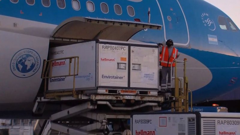 Argentina superó las 67 millones de vacunas recibidas contra el COVID-19