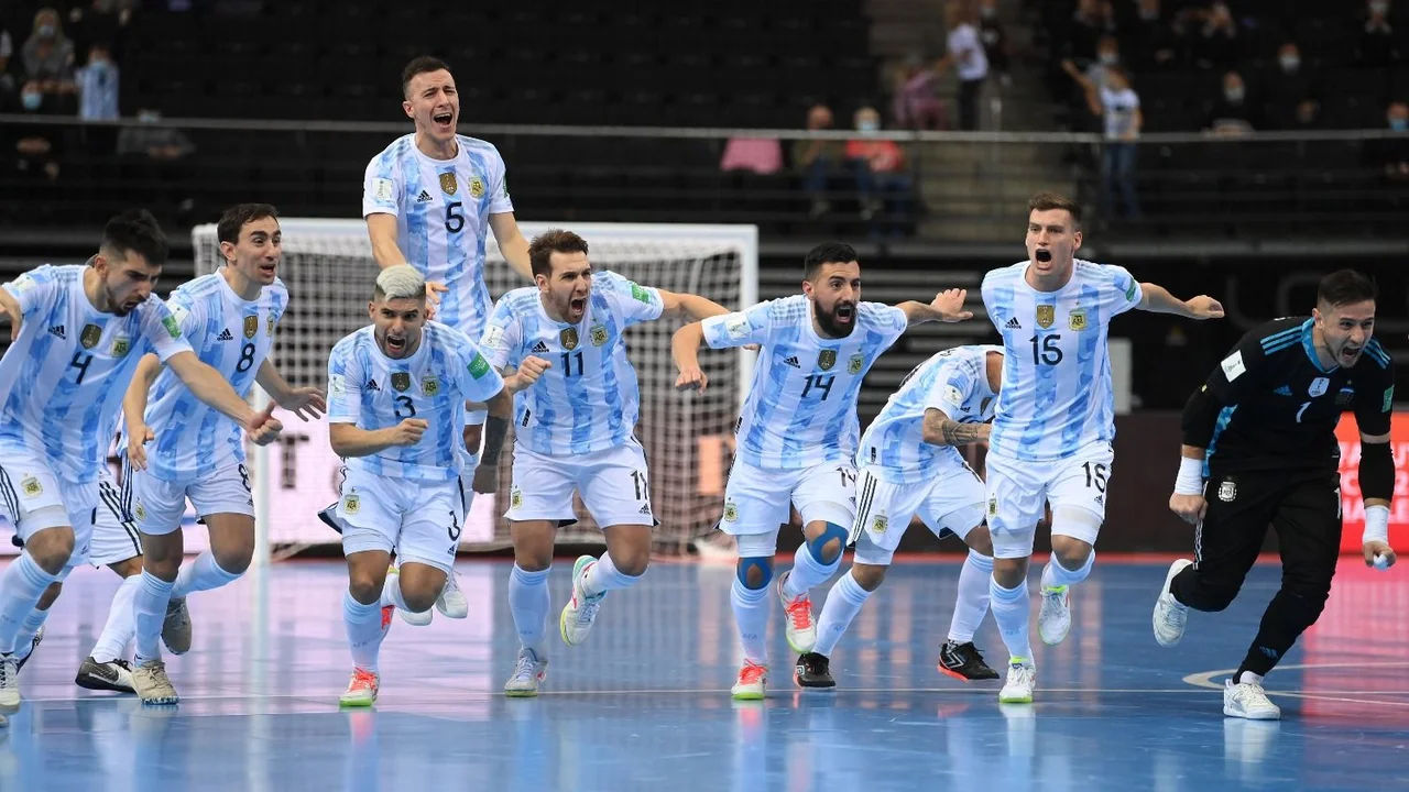 La infartante tanda de penales en la victoria de Argentina en el Mundial de Futsal